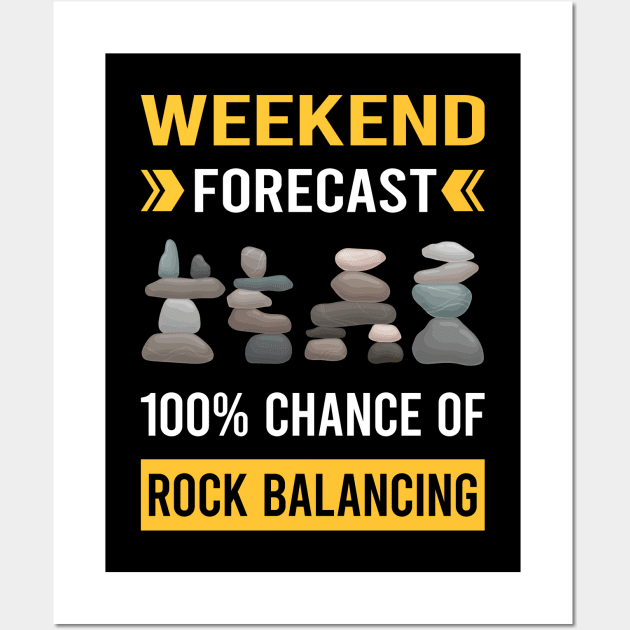 Weekend Forecast Rock Balancing Stone Stones Rocks Stacking Wall Art by Bourguignon Aror